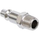 Druckluft-Stecknippel, 6,3 mm (1/4 Zoll)...