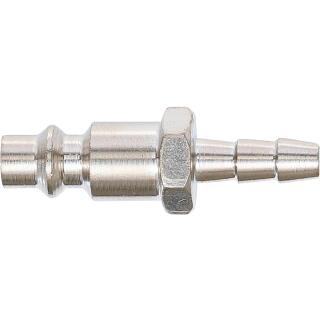 Druckluft Kupplung & Stecknippel 6mm - 5er Set - Für Kompressor, Luftwerkzeuge & Reifenfüller