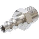 Druckluft-Stecknippel, 10 mm (3/8 Zoll)...