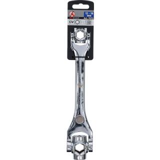 AEG Ölwannenschlüssel – Sechskant 8 Mm Und 12 Mm, Antirutsch-Griff