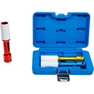 Kraft-Schoneinsatz-Satz, Antrieb Innenvierkant 12,5 mm (1/2 Zoll), 150 mm tief, SW 17 / 19 / 21 mm, 3-tlg.