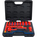VDE-Steckschlüssel-Satz, Antrieb 10 mm (3/8 Zoll),...
