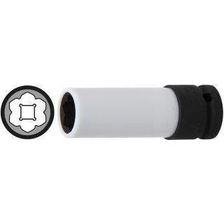 Spezial-Radschrauben-Einsatz, für Mercedes-Benz S-Klasse, Antrieb Innenvierkant 12,5 mm (1/2 Zoll)