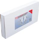 Universal-Abzieher-Satz, 2-armig, 35 - 130 mm, 7-tlg.