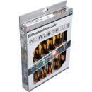 Schraubendreher-Satz, T-Profil (für Torx) mit Bohrung T6 - T40, 11-tlg.