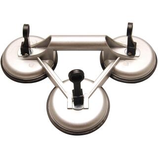 Dreifach-Gummisauger, Aluminium, Ø 115 mm