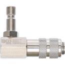 Kühlsystem-Bajonettadapter, 90° abgewinkelt, für 8027, 8098