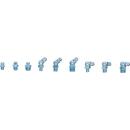 Schmiernippel-Sortiment, 110-tlg.