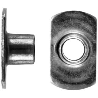 Anschweimuttern Form C ohne Schweipunkte Edelstahl A2 M 6x8,5 100 Stck