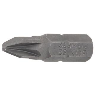 Bit, Antrieb Außensechskant 6,3 mm (1/4 Zoll), Kreuzschlitz PZ2