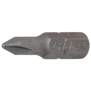 Bit Antrieb Außensechskant 6,3 mm (1/4 Zoll) Kreuzschlitz PH
