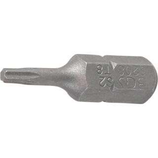 Bit Antrieb Außensechskant 6,3 mm (1/4 Zoll) T-Profil (für Torx)