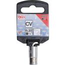 Bit-Adapter mit Haltekugel, Innenvierkant 6,3 mm (1/4...
