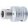 Bit-Adapter mit Haltekugel, Innenvierkant 10 mm (3/8 Zoll), Innensechskant 6,3 mm (1/4 Zoll)