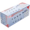 T-Griff-Schlüssel-Satz, T-Profil (für Torx) T10 - T50, 9-tlg.