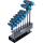 T-Griff-Schlüssel-Satz, T-Profil (für Torx) T10 - T50, 9-tlg.