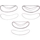Schleifband, 10 mm x 330 mm, 12 Stück für Art. 8853