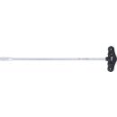 Steckschlüssel mit T-Griff, Sechskant, Länge 430 mm, SW 10 mm