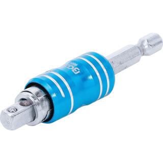 Bit- und Steckschlüsselhalter, Abtrieb Außenvierkant, Innensechskant 6,3 mm (1/4 Zoll), 85 mm