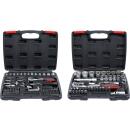 Steckschlüssel-Satz, Antrieb 6,3 mm (1/4 Zoll) +...