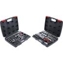 Steckschlüssel-Satz, Antrieb 6,3 mm (1/4 Zoll) +...