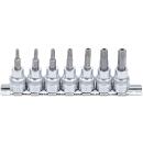 Bit-Einsatz-Satz, Antrieb Innenvierkant 10 mm (3/8 Zoll),...
