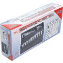 Maul-Ringschlüssel-Satz, Zollgrößen, SW 1/4 Zoll - 1.1/4 Zoll, 25-tlg.