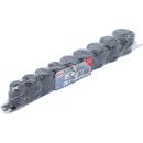 Kraft-Steckschlüssel-Einsatz-Satz Sechskant, extra flach, Antrieb Innenvierkant 12,5 mm (1/2 Zoll), SW 13 - 24 mm, 9-tlg.
