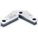 Kraft-Magnethalter, L-Form