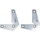 Kraft-Magnethalter-Satz| L-Form, 2-tlg.