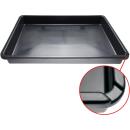 Mehrzweckwanne mit Ausgießer, schwarz, 50 l