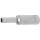 Steckschlüssel-Einsatz Gear Lock tief Antrieb Innenvierkant 6,3 mm (1/4 Zoll)