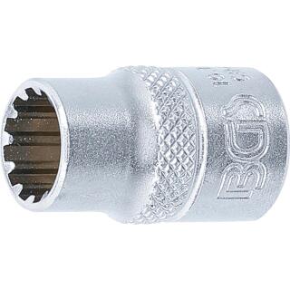 Steckschlüssel-Einsatz Gear Lock Antrieb Innenvierkant 10 mm (3/8 Zoll)