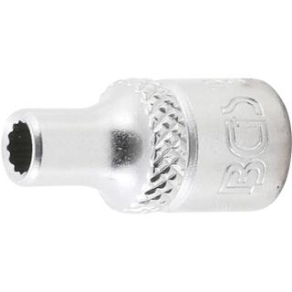 Steckschlüssel-Einsatz Zwölfkant Antrieb Innenvierkant 6,3 mm (1/4 Zoll)