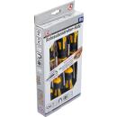 Schraubendreher-Satz, T-Profil (für Torx) T10 - T30, 6-tlg.