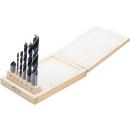 Holzkronen-Fräsbohrer-Satz, 4 - 12 mm, 6-tlg.