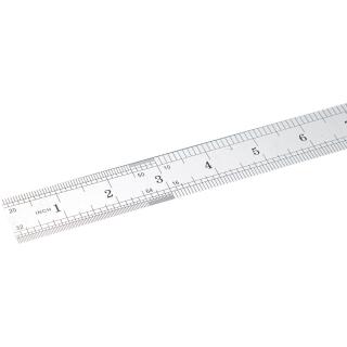 STAHLMAßSTAB, ROSTFREI BREITER, FORMAT - FORMAT