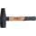 Schlosserhammer, Hickory-Stiel, DIN 1041, 400 g