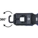 COB-LED-Werkstattleuchte mit Magnet und Haken, klappbar