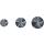 Senker-Bit-Satz, HSS, Antrieb 6,3 mm (1/4 Zoll), 12 - 16 - 19 mm, 3-tlg.