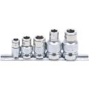Bit-Adapter-Satz mit Haltekugel, Innenvierkant 6,3 mm...