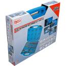 Gewindeschneid-Satz, Zoll, 1/4 Zoll - 1/2 Zoll, 56-tlg.