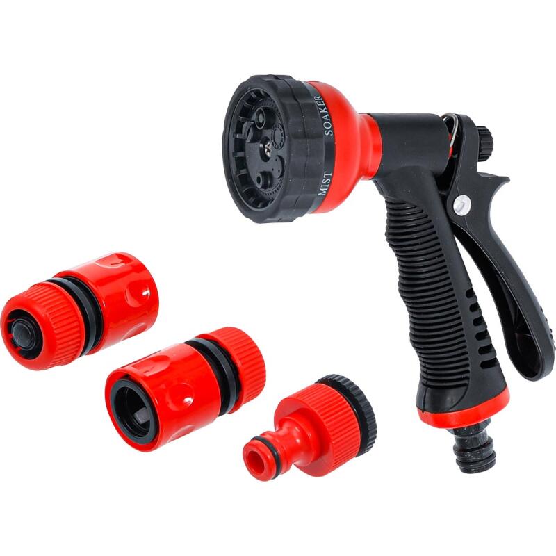 Multifunktions-Garten-Handbrause, mit 6 Funktionen, 5-tlg., 5,70 €