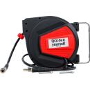 Druckluftschlauch mit Aufroller, automatisch, 10 m + 1,5 m