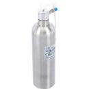 Druckluft-Sprühflasche, Edelstahl, rostfrei, 650 ml