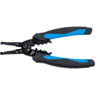 Kabel-Abisolier- und Crimpzange, 210 mm