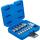 Bit-Einsatz-Satz, Antrieb Innenvierkant 6,3 mm (1/4 Zoll) / 10 mm (3/8 Zoll) / 12,5 mm (1/2 Zoll), Innensechskant 2 - 14 mm, 13-tlg.