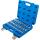 Bit-Einsatz-Satz, Antrieb Innenvierkant 6,3 mm (1/4 Zoll) / 10 mm (3/8 Zoll) / 12,5 mm (1/2 Zoll), Innensechskant 2 - 19 mm / 1/4 Zoll - 9/16 Zoll, Metrisch und Zollgrößen, 32-tlg.