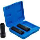 Kraft-Spezial-Steckschlüssel-Einsatz-Satz, Antrieb Innenvierkant 12,5 mm (1/2 Zoll), SW 17 / 19 / 21 mm, 3-tlg.