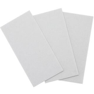 Filzgleiter, Platten, weiß, 100 x 200 mm, 3-tlg.